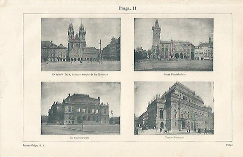 LAMINA ESPASA 17299: Praga