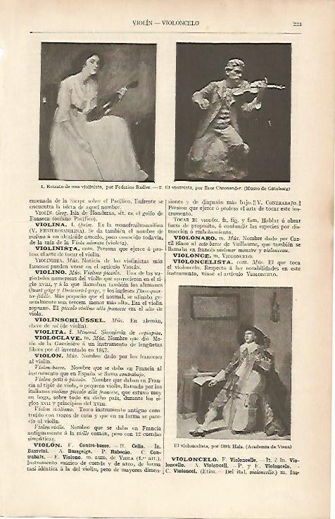 LAMINA ESPASA 4079: Retrato de una violinista de Radler