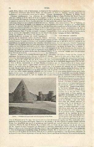LAMINA ESPASA 16866: Piramide de Cayo Cestio en Roma