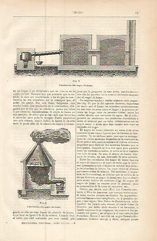 LAMINA ESPASA 9377: Fabricacion del negro de humo