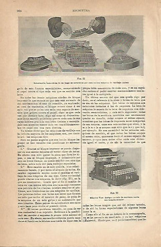 LAMINA ESPASA 18920: Maquina Yost