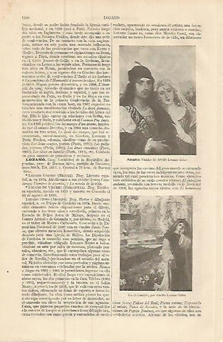LAMINA ESPASA 9341: Amantes y En el claustro por Lozano Sidro