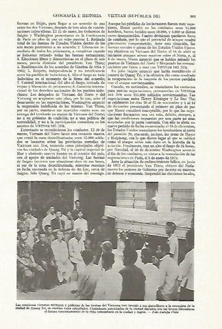 LAMINA ESPASA 13459: Conquista de la ciudad de Quang Tri