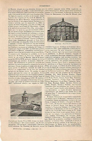 LAMINA ESPASA 6744: Mac Evan Hall en Edimburgo