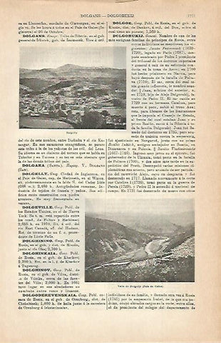 LAMINA ESPASA 3098: Valle de Dolgelly - PAIS DE GALES