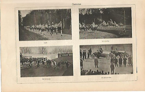LAMINA ESPASA 4369: Carreras