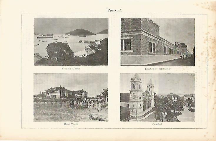 LAMINA ESPASA 1452: Vistas de Panama