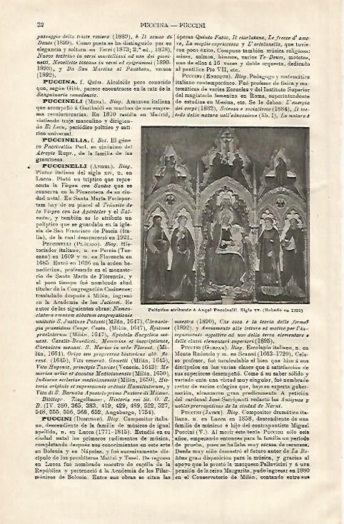 LAMINA ESPASA 23008: Poliptico de Puccinelli robado en 1921