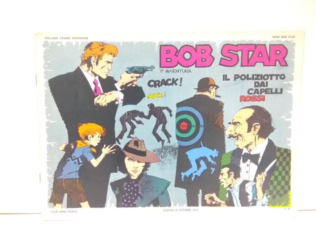 SERIE BOB STAR (RED BARRY), Numero 01: Il Poliziotto dai Capelli Rossi (Collana Grandi Aventura 1974)