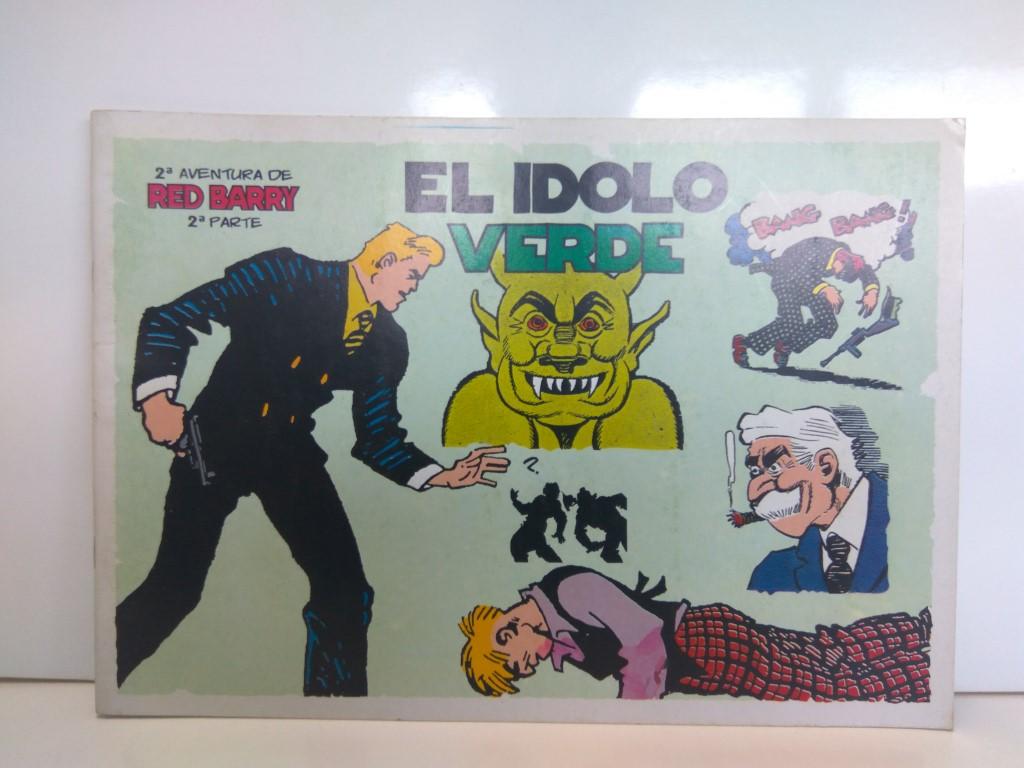 SERIE RED BARRY (Español), 2ª Aventura, 2ª Parte: El Idolo Verde (Magerit 1995)