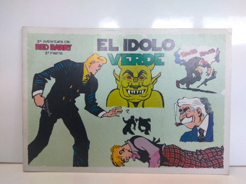 SERIE RED BARRY (Español), 2ª Aventura, 2ª Parte: El Idolo Verde (Magerit 1995)