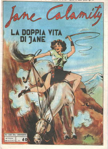 JANE CALAMITY, Numero 01: La Doppia Vita di Jane (Subalpino 14-10-1948)