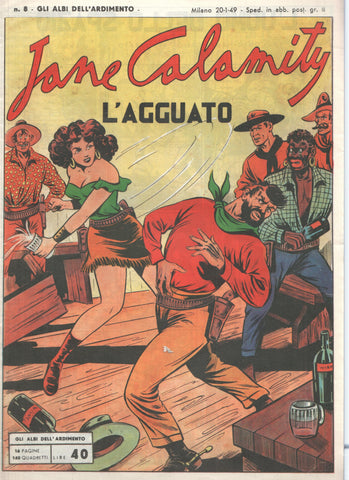 JANE CALAMITY, Numero 08: L'Agguato (Subalpino 20-01-1949)