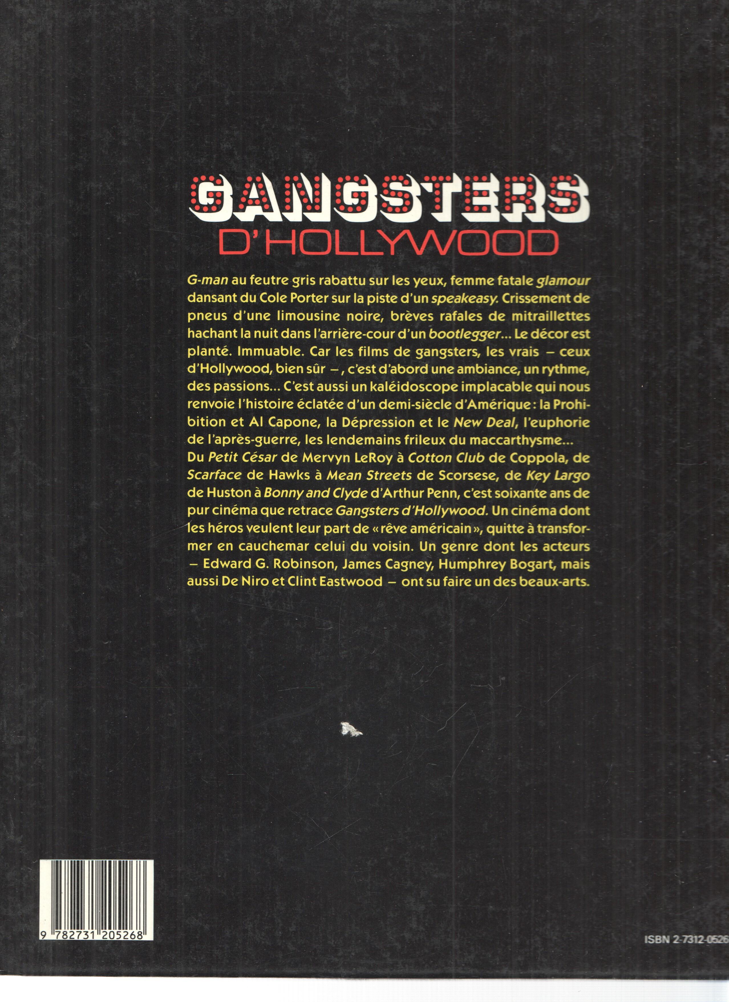 GANGSTERS D'HOLLYWOOD - Geoff Andrew (Editions Atlas 1987)
