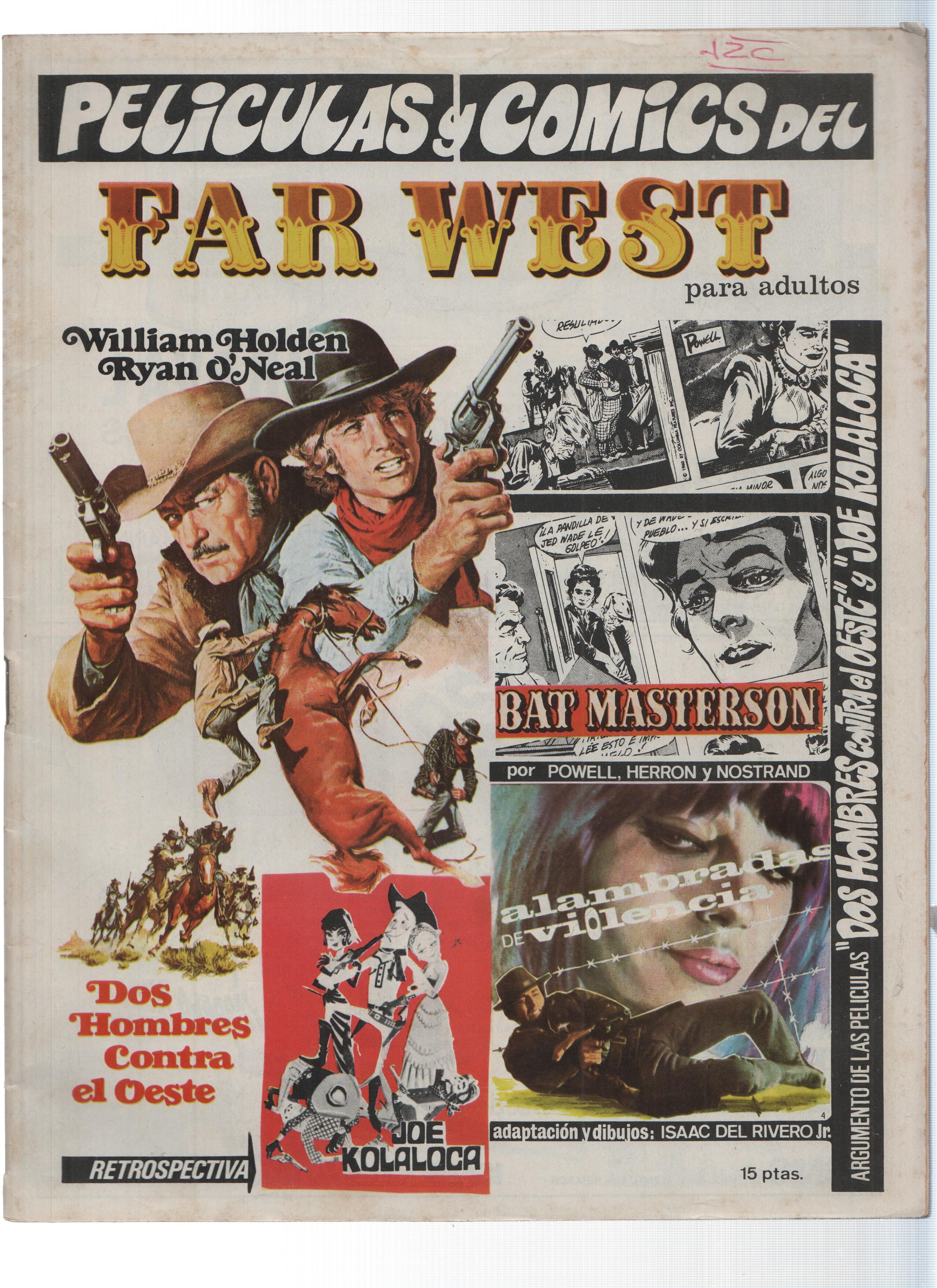 Peliculas y Comics de FAR WEST: Dos Hombres contra el Oeste, Joe Kolaloca (Stella 1971)