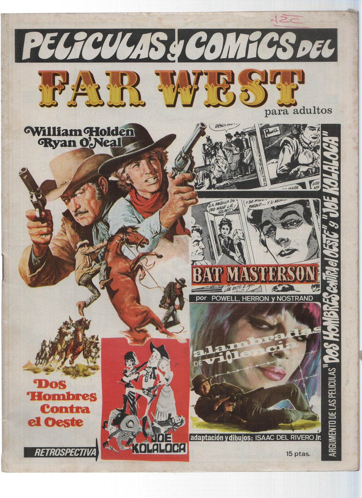 Peliculas y Comics de FAR WEST: Dos Hombres contra el Oeste, Joe Kolaloca (Stella 1971)