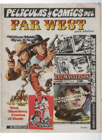 Peliculas y Comics de FAR WEST: Dos Hombres contra el Oeste, Joe Kolaloca (Stella 1971)