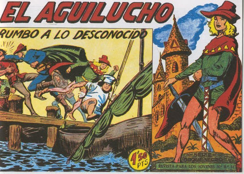 El Aguilucho, facsimil numero 30: Rumbo a lo desconocido