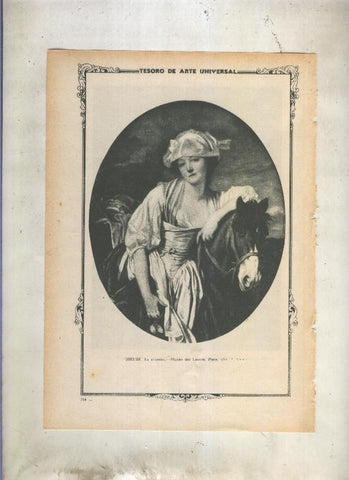 Lamina 060: La lechera de Greuze