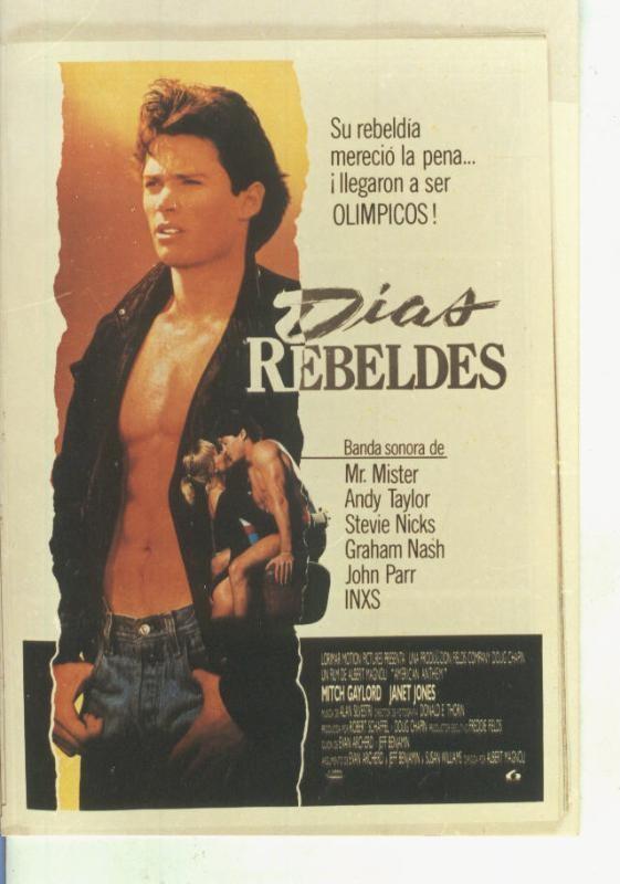 Foto cine 564: Dias rebeldes