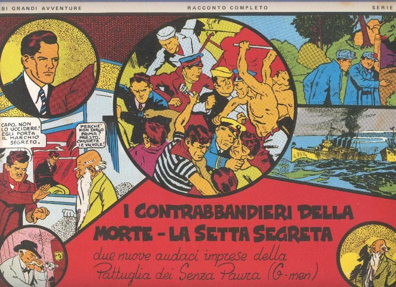 La pattuglia dei Senza Paura (G.Men): I contrabbandiieri della morte-la setta segreta