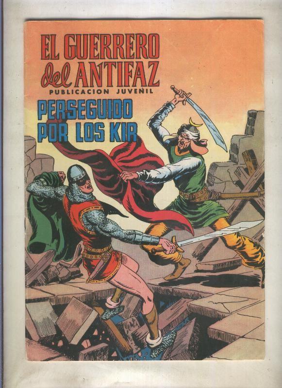 El Guerrero del Antifaz color numero 148: Perseguido por los Kir (numerado 1 en trasera)