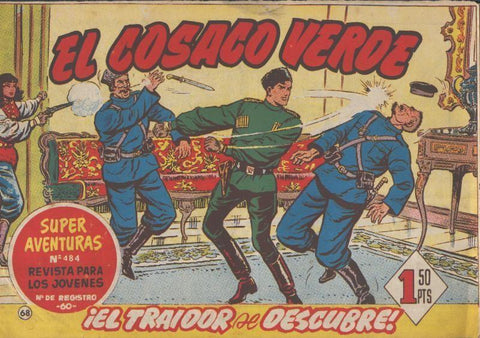 El Cosaco Verde original numero 068: El traidor se descubre