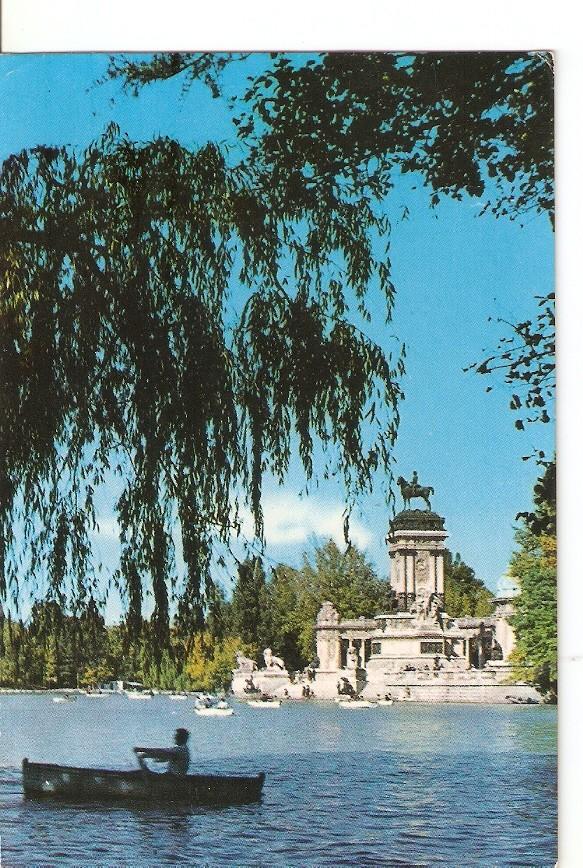 Postal 023618 : Estanque del Retiro Madrid