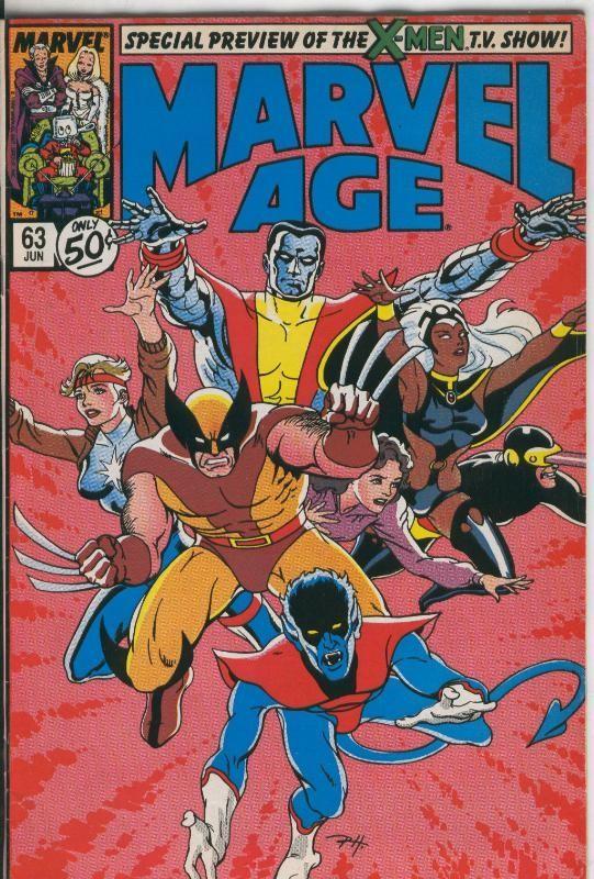 Marvel Age numero 063 de 1988