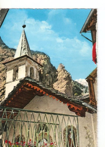 Postal 026509 : Pueblo en la montaña