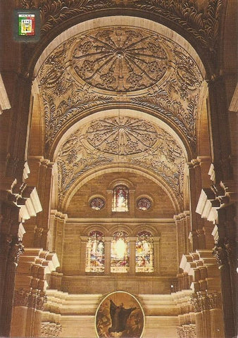 Postal 034564 : Malaga (Costa del Sol). Catedral interior
