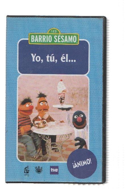 Serie VHS: BARRIO SESAMO, Numero 19: YO, TU, EL