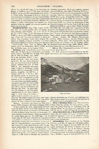 LAMINA ESPASA 7769: Vista del Otztal Austria
