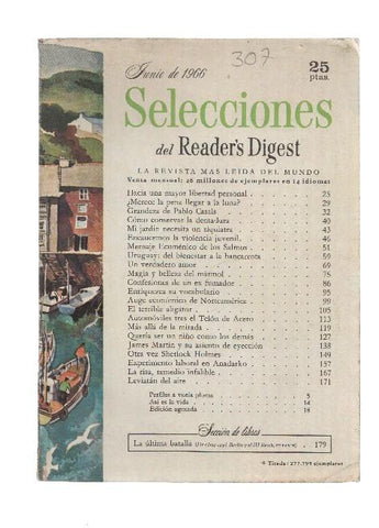 Selecciones del Readers Digest numero 307