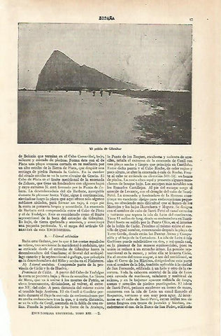 LAMINA ESPASA 15518: El peñon de Gibraltar