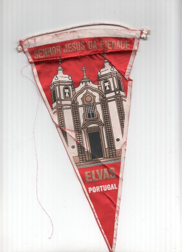 BANDERIN: ELVAS (Portugal) - Ilustracion del Santuario del Senhor Jesus da Piedade