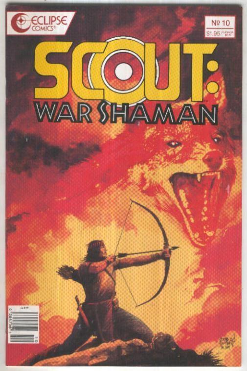 SCOUT: WAR SHAMAN, Vol.1 No.10: Born under a bad sign (1989)