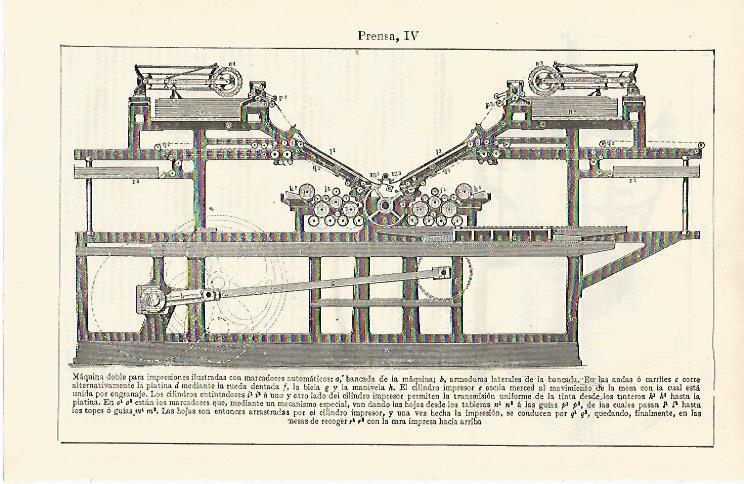 LAMINA ESPASA 16733: Rotativa de dos colores
