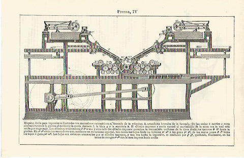 LAMINA ESPASA 16733: Rotativa de dos colores