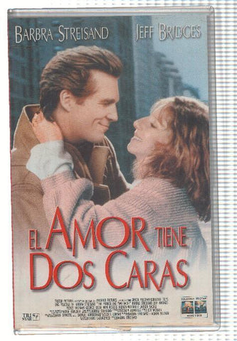 Cine VHS: EL AMOR TIENE DOS CARAS - Barbra Streisand, Jeff Bridges