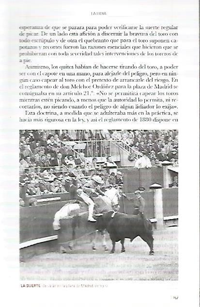 LAMINA COSSIO 50116: Suerte de varas en Madrid en 1972