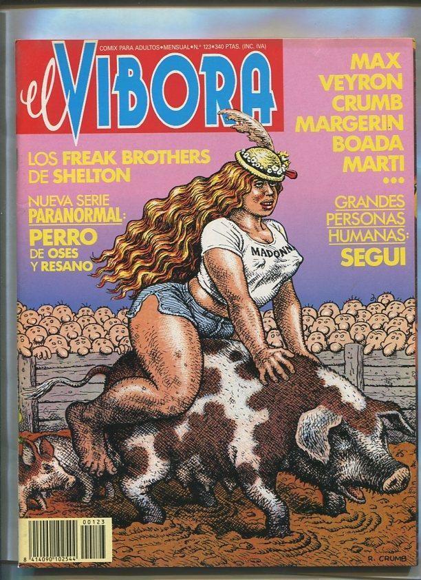 El Vibora revista numero 123: Los Freak Brothers, Perro de Oses y Reseano