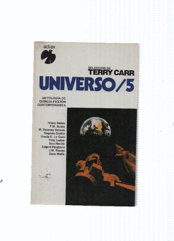 Antologia de ciencia ficcion contemporanea: Universo 5