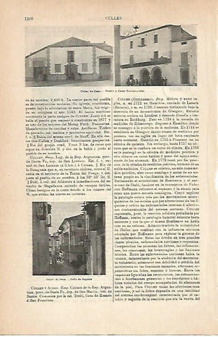 LAMINA ESPASA 14358: Teatro y Ayuntamiento de Cullar de Baza Granda