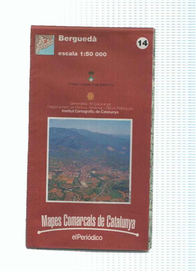 Mapes Comarcals de Catalunya numero 14: Bergueda