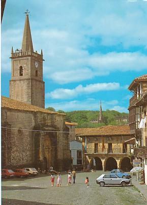 POSTAL 57886: Comillas Ayuntamiento y Plaza del Generalisimo