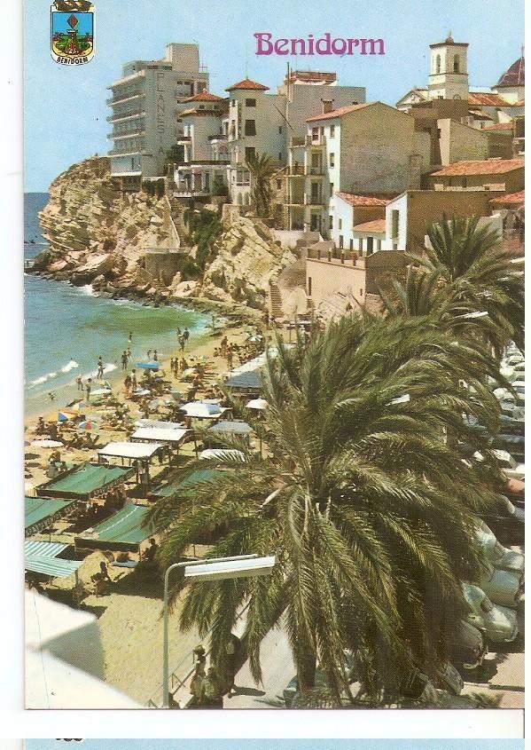 Postal 045452 : Benidorm (Alicante). Vista del Castillo