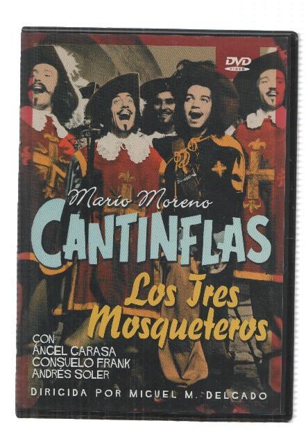 DVD-Cine: CANTINFLAS: LOS TRES MOSQUETEROS - Mario Moreno (Manga Films 2000) 