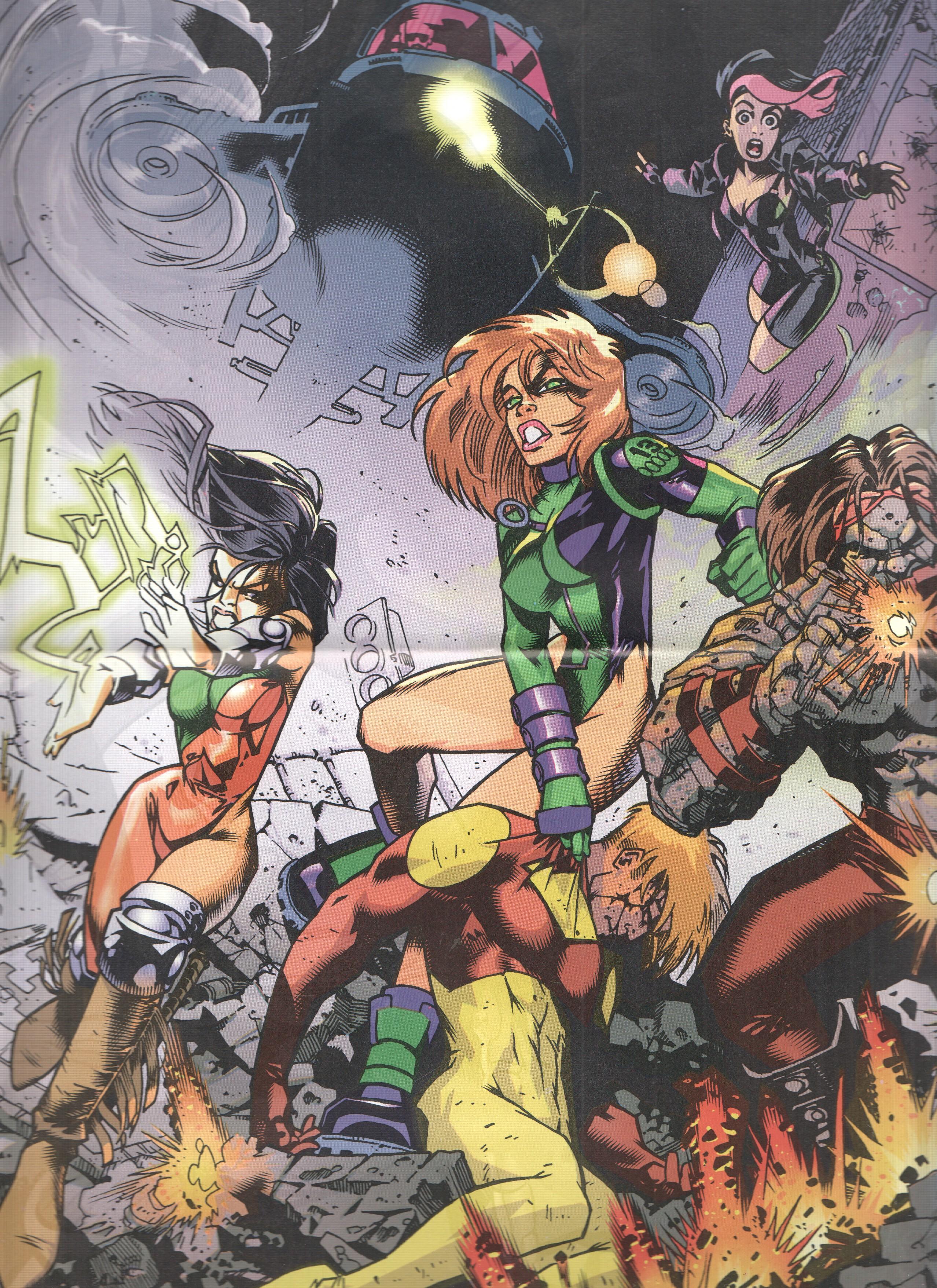 Poster: WILDSTORM Poster: Numero 07 y 08 (World Comics 1996)