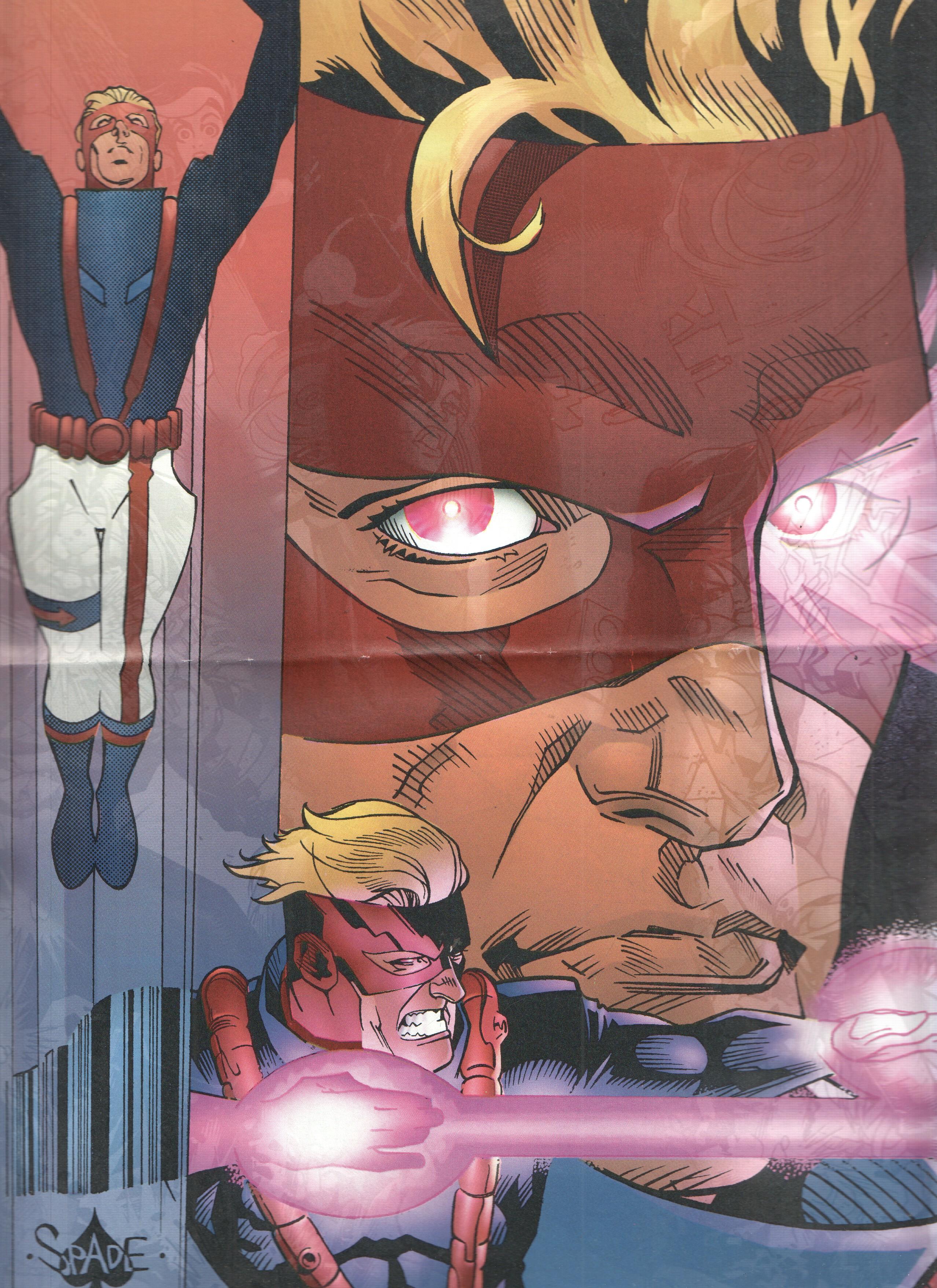Poster: WILDSTORM Poster: Numero 07 y 08 (World Comics 1996)
